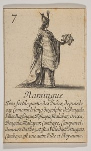Narsingue，1644年。 作者 斯蒂法诺·德拉·贝拉