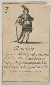 努米底亚（Numidia），1644年。 作者 斯蒂法诺·德拉·贝拉
