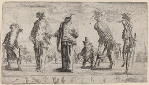 Pantaloons，1632年。 作者 斯蒂法诺·德拉·贝拉