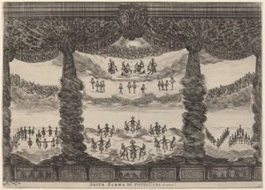 全天候第六场》，1637年。 作者 斯蒂法诺·德拉·贝拉