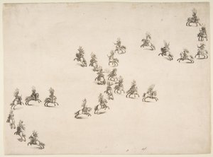 二十四个骑士组成的双S，1652年。