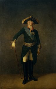 俄国皇帝保禄一世的画像1754-1801年，1797年