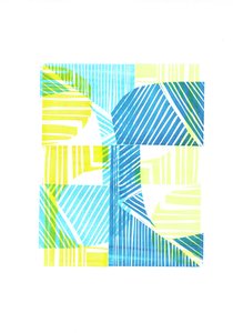 1973 II》，2016 年（纸上线描） 作者 史蒂芬·道