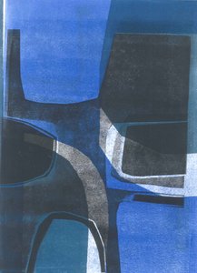拱门》，2015 年（纸上单版画） 作者 史蒂芬·道