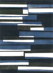 木板 I》，2015 年（纸上单版画） 作者 史蒂芬·道