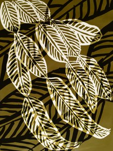 瀑叶 I, 2018 (数字) 作者 史蒂芬·道