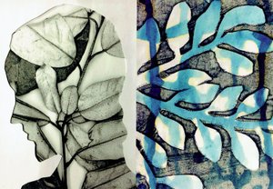 La Foret X，2017（拼贴画） 作者 史蒂芬·道