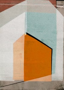 左 V 角斜线，2020 年，数字 作者 史蒂芬·道