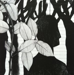 森林，2014 年（拼贴画） 作者 史蒂芬·道
