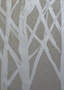 树 I》，2016 年（布面蜡） 作者 史蒂芬·道