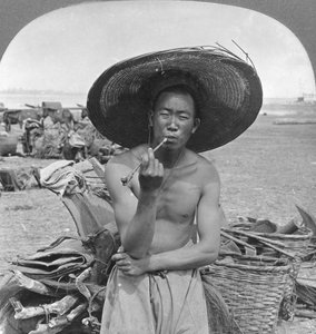 典型的中国人，缅甸巴莫，1908年