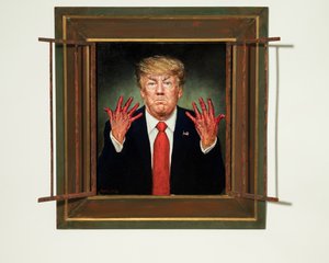 特朗普当选，2020 年（油画） 作者 史蒂文斯科拉
