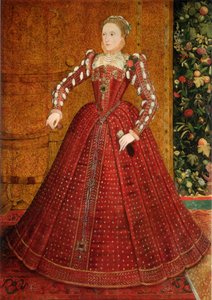 英国伊丽莎白一世肖像汉普登肖像，约1563年