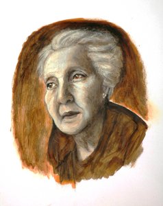 Melanie Klein，2012年（纸和笔墨水）