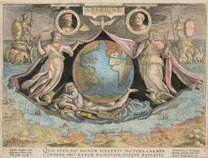 Americae Retectio Americae Retectio, 1591.