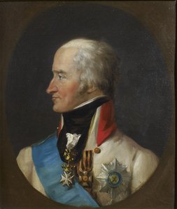Levin Leonty August Theophil von Bennigsen伯爵的肖像 1745-1826, 约1810年 作者 斯特里利
