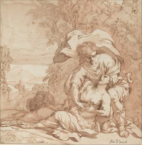 普罗克利斯和塞弗勒斯（？） 作者 Simon Vouet 工作室