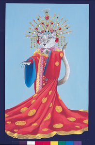 插图选自《猫群荟萃》！文化猫汇编》（2015 年出版）