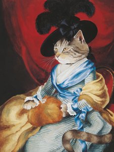 插图选自《猫群荟萃》！文化猫汇编》（2015 年出版） 作者 苏珊·赫伯特