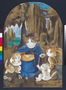 插图选自《猫群荟萃》！文化猫汇编》（2015 年出版） 作者 苏珊·赫伯特