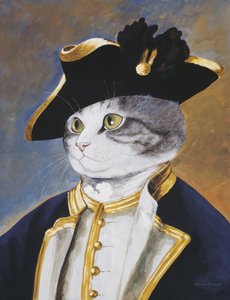 插图选自《猫群荟萃》！文化猫汇编》（2015 年出版）