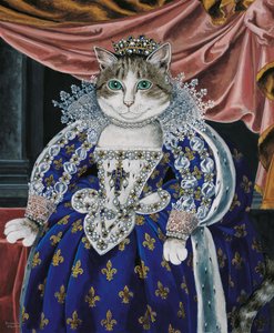 插图选自《猫群荟萃》！文化猫汇编》（2015 年出版）