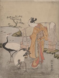 绘制盐水 作者 铃木春信
