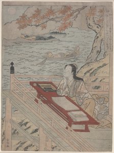 Fidelity（Shin），约1767年（彩色木刻版画） 作者 铃木春信