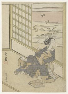 聆听《鹬蚌相争》的女孩 作者 素菊