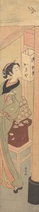 木屋茶馆的大山，约1769., 约1769. 作者 铃木春信