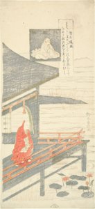 Sojo Henjo 的诗作，选自 "六名诗人（Rokkasen）"系列 作者 铃木春信