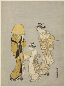 镜中的脸 作者 铃木春信
