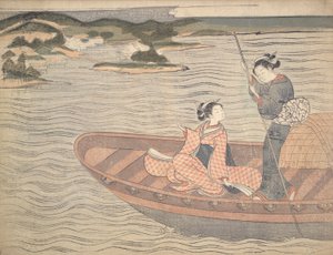 渡轮 作者 铃木春信