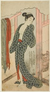 澡堂里的女人 作者 铃木春信