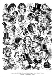 1844-1882年的《 Punch》漫画。