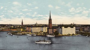 斯德哥尔摩：Riddarholmen（彩色照片）