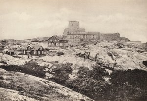 Sverige / 瑞典: Bohuslan, Marstrand, Karlstens Fastning（黑白照片）