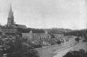 Berne (b/w photo) 作者 瑞士摄影师