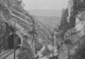 Gorges de Moutier (b/w photo) 作者 瑞士摄影师