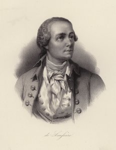 Horace Benedict de Saussure，瑞士物理学家、登山家和阿尔卑斯探险家（版画） 作者 瑞士学校