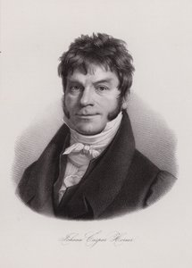 Johann Caspar Horner，瑞士物理学家、数学家和天文学家（版画） 作者 瑞士学校