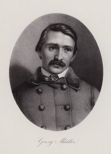 Johann Georg Mueller，瑞士建筑师和画家（版画） 作者 瑞士学校
