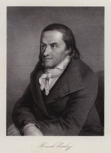 Johann Heinrich Pestalozzi, Swiss educational reformer (engraving) 作者 瑞士学校