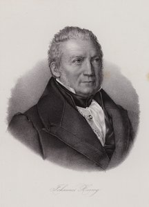 Johannes Herzog Von Effingen, Swiss politician and entrepreneur (engraving)