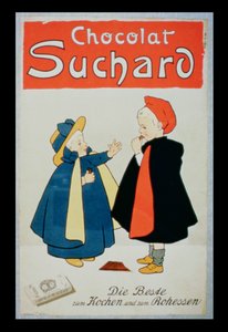 海报广告Suchard巧克力