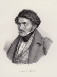 Samuel Amsler，瑞士雕刻家（雕刻）。 作者 Swiss School