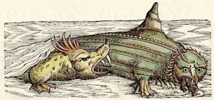 海洋生物，康拉德-格斯纳《动物史》插图 作者 瑞士学校