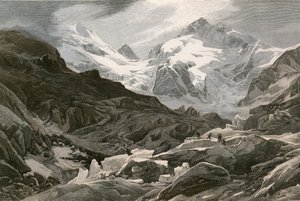 Morteratsch冰川，上恩嘎丁 作者 瑞士学校