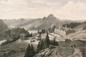 Rigi-Kaltbad，望向皮拉图斯山 作者 瑞士学校