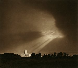 格洛斯特大教堂，格洛斯特郡，1900-1920年 作者 悉尼阿尔弗雷德投手